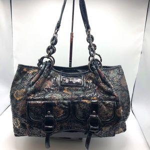 Sharif Studios Multi-color Patent Leather Bag